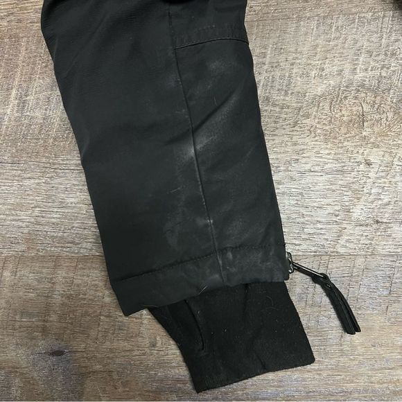 S13 New York Alpine Coat Womens Small Black Duck Down faux fur hood winter coat - Picture 4 of 16